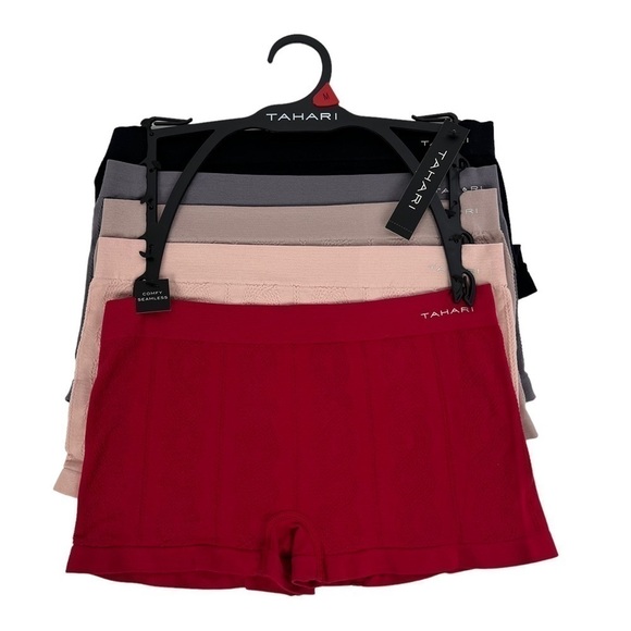 Tahari Other - NWT TAHARI Women’s Panties Sz Medium Pkg/5 Boyshorts Multi Color Comfy Seamless